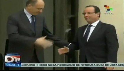 Enrico Letta se reúne con Hollande en París