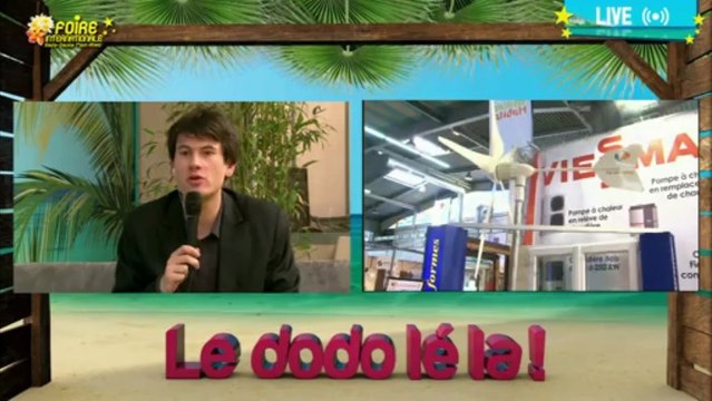 Laurent Goguillot et Massimo Paglialonga (Biotechabitat) - Foire Internationale 2013 La Roche-sur-Foron Mont Blanc