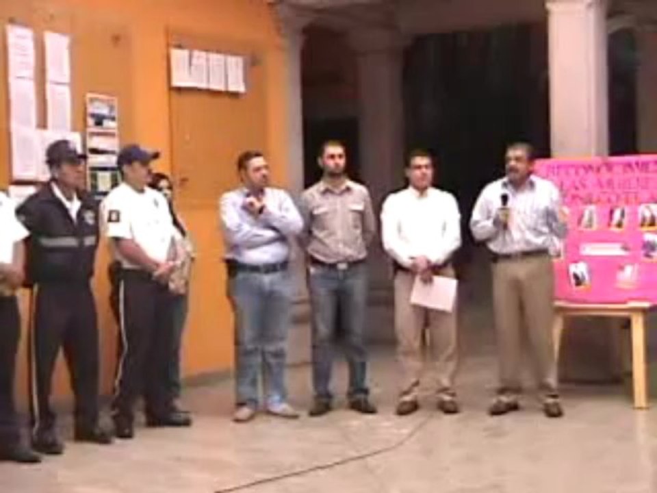 PRESENTAN NUEVO DIRECTOR DE SEGURIDAD PUBLICA EN ATOTONILCO