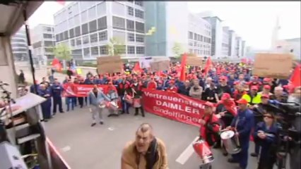 Strikes in Germany's industrial sector
