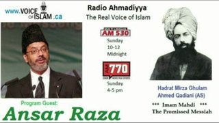 Radio Ahmadiyya 2013-04-28 Am770 - April 28th - Complete - Guest Ansar Raza