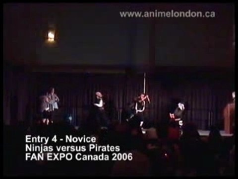 Ninjas versus Pirates