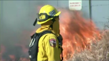 Wildfires spread in California