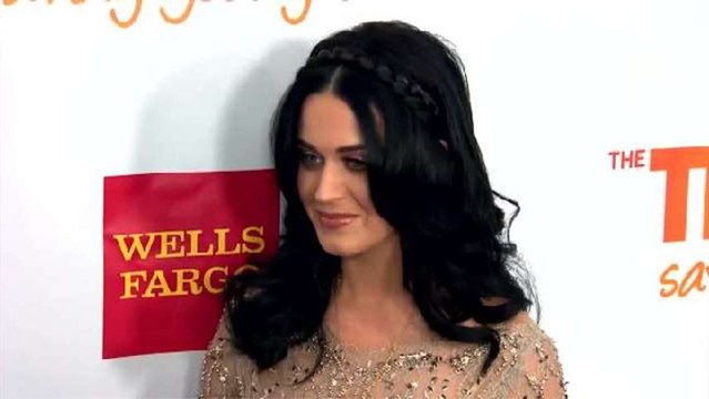 Katy Perry Stuns in Blue at Charity Bash