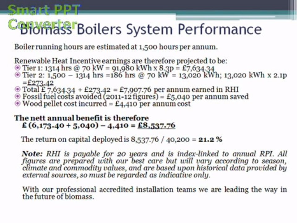 Crown Eco Capital Management Energy Reviews Biomass Incentives for Business