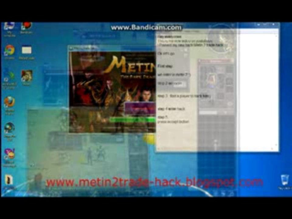 Metin 2 trade -Hack- -Pirater- FREE Download May - June 2013 Update