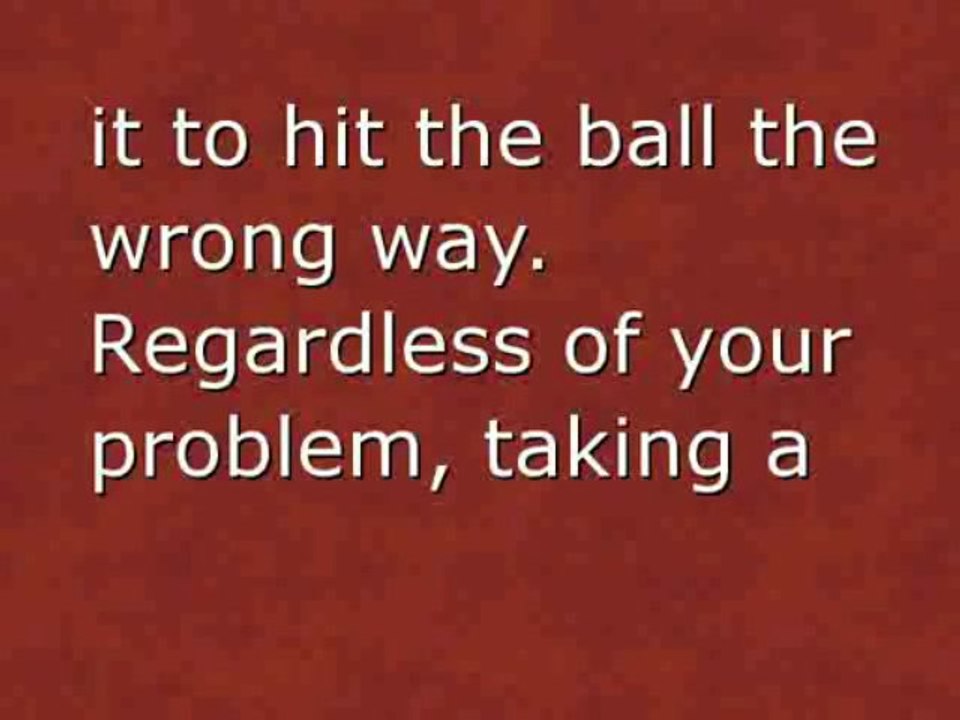 Beginners Golf Tips