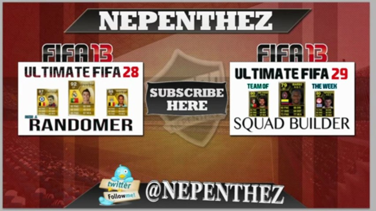 FIFA 13 Ultimate Team Pack Perfection - Games 35&36