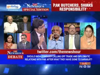 The Newhsour Debate: Should India reconsider diplomatic relations with Pakistan? (Part 2 of 4)