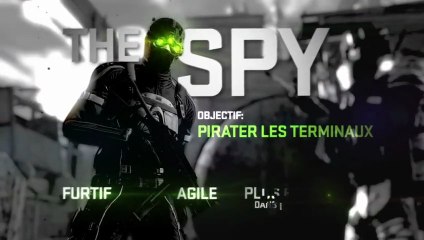 Splinter Cell Blacklist - Spies Vs Mercs Trailer [FR]