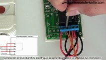 Comment utiliser un Allumeur pétarde / Kit Émetteur Récepteur Sans Fil pour allumer Feux d'Artifice Électrique