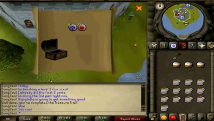 Runescape 2007 Rare Clue Scroll Rewards