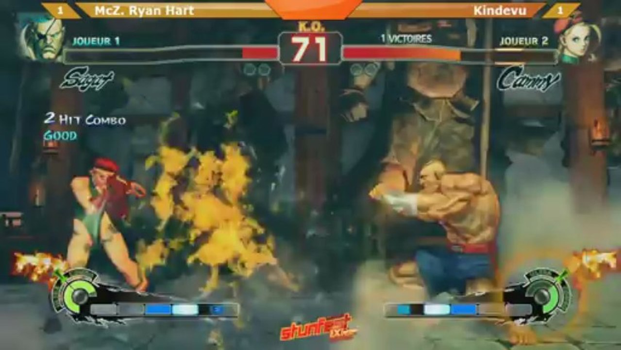 Stunfest 2013 SSF4 AE2012 Demi Losers - Ryan Hart vs Kindevu