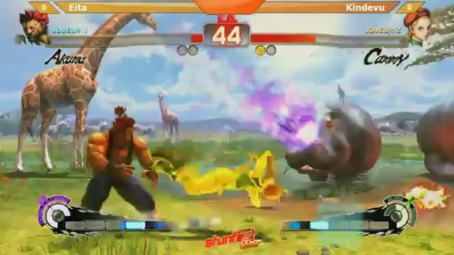 Stunfest 2013 SSF4 AE2012 Finale Losers - Kindevu vs Eita