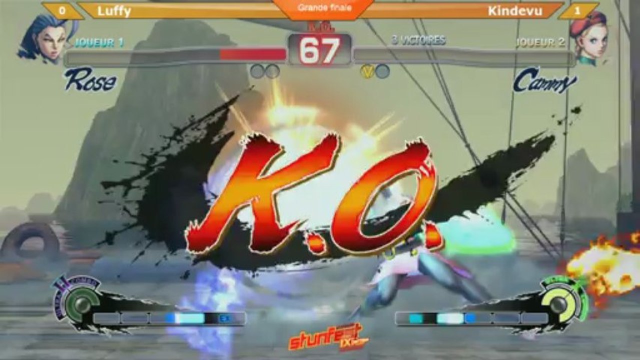 Stunfest 2013 SSF4 AE2012 Grande Finale - Luffy vs Kindevu