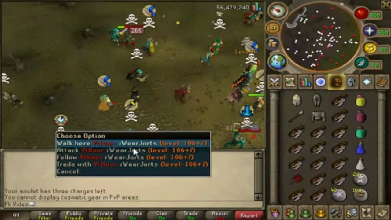 Runescape: Chris Archie's Pk Commentary Highlights