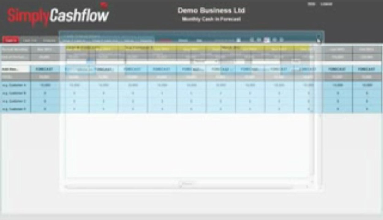 3. Simply Cashflow - Cash In/Cash Out Overview