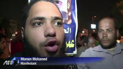 Des salafistes manifestent devant le siège de la Sécurité d'Etat