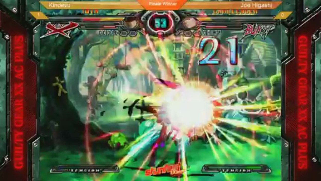 Stunfest2013_Guilty Gear XXACp_Finale Winner_JoeHigashi vs Kindevu