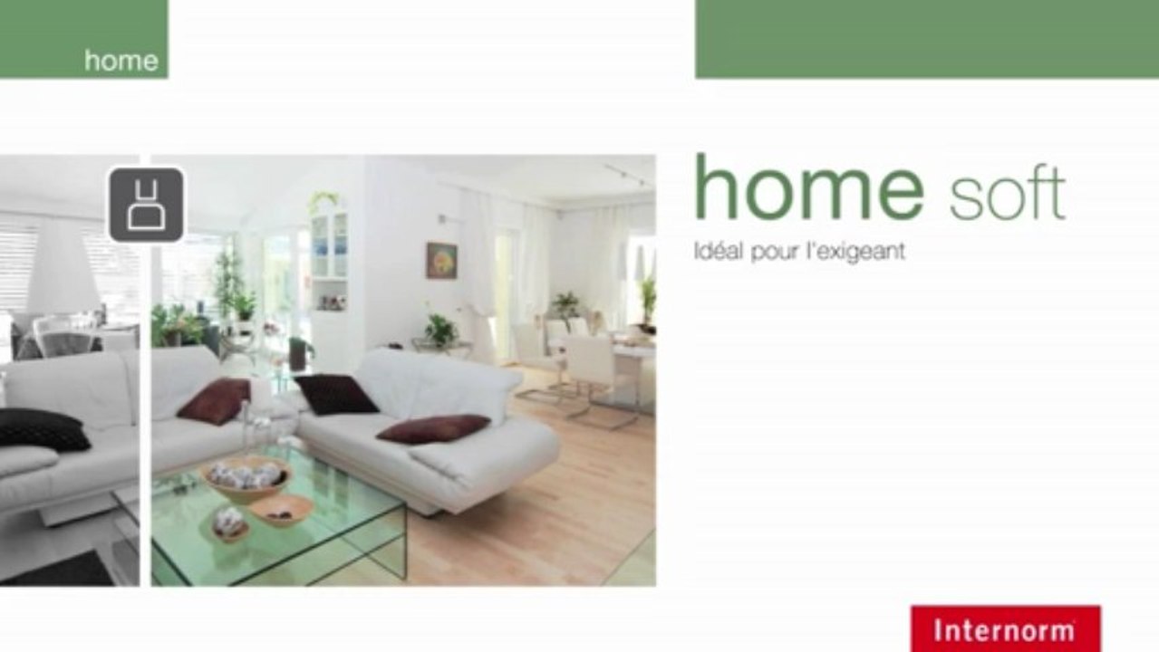 Internorm s'adapte à votre style d'habitation pour vos portes et fenêtres