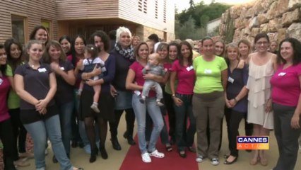 Inauguration crèche people and baby à Cannes septembre 2012