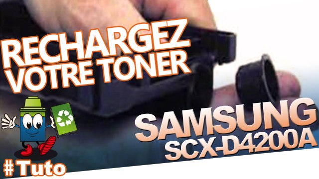 Recharger facilement une cartouche Samsung SCX-D4200A série SCX-4200