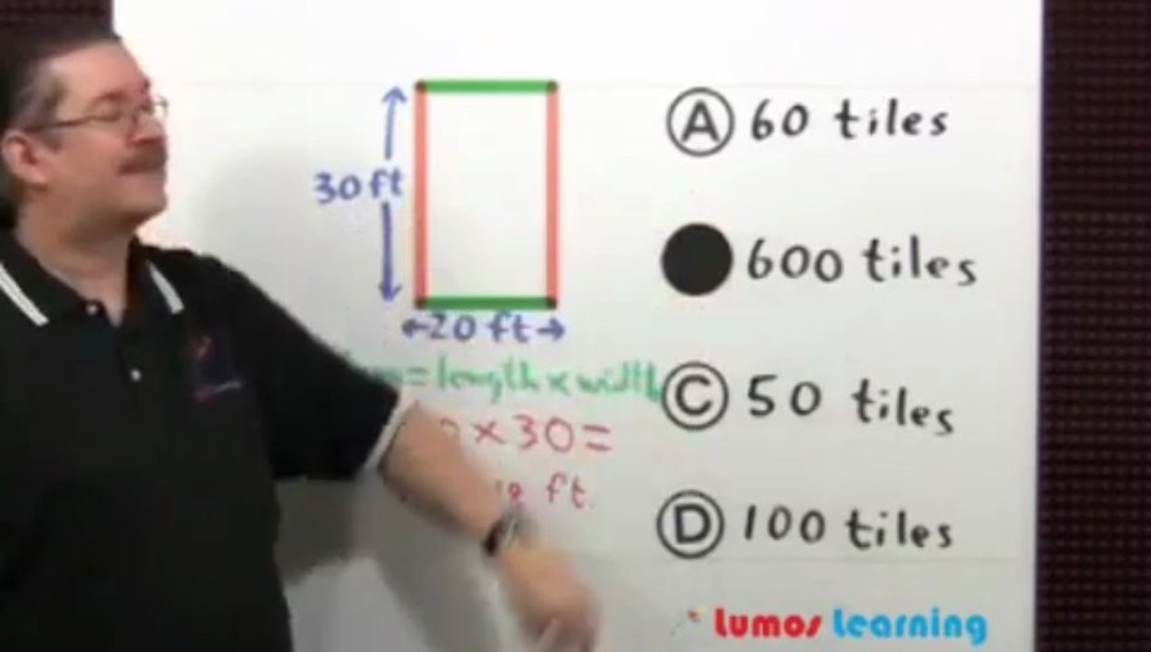 Grade 4 Math Multiple Choice Sample Question - LumosTestPrep.com LumosLearning.com - YouTube [360p]