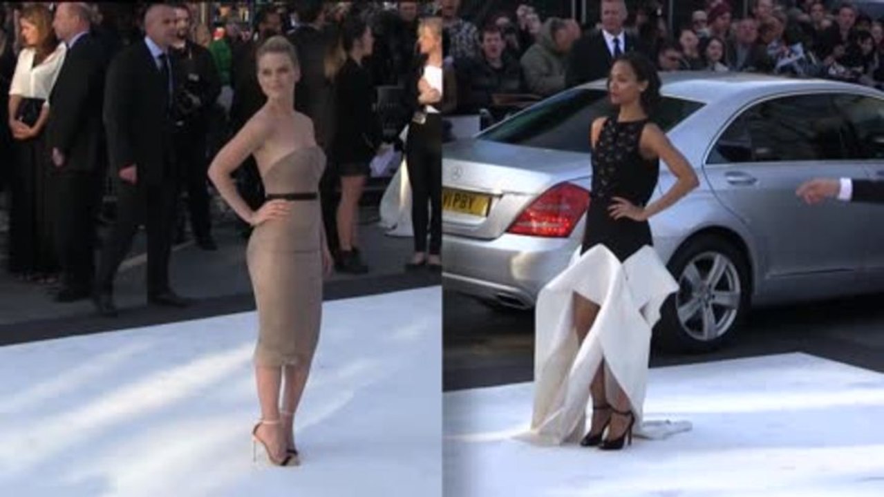 Alice Eve and Zoe Saldana Turn Heads at the Star Trek Premiere