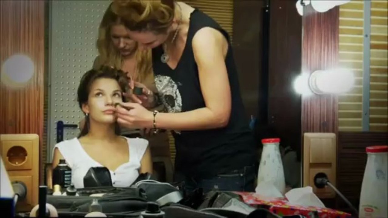 Съемки клипа 'Мне бы в небо'. Витас и Ксенона (Витас)