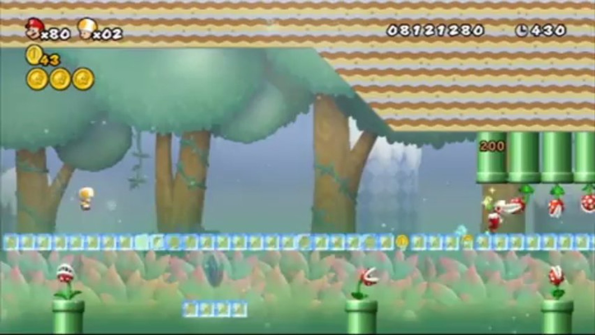 New Super Mario Bros. Wii - Monde 9 : Niveau 9-7 - Vidéo Dailymotion
