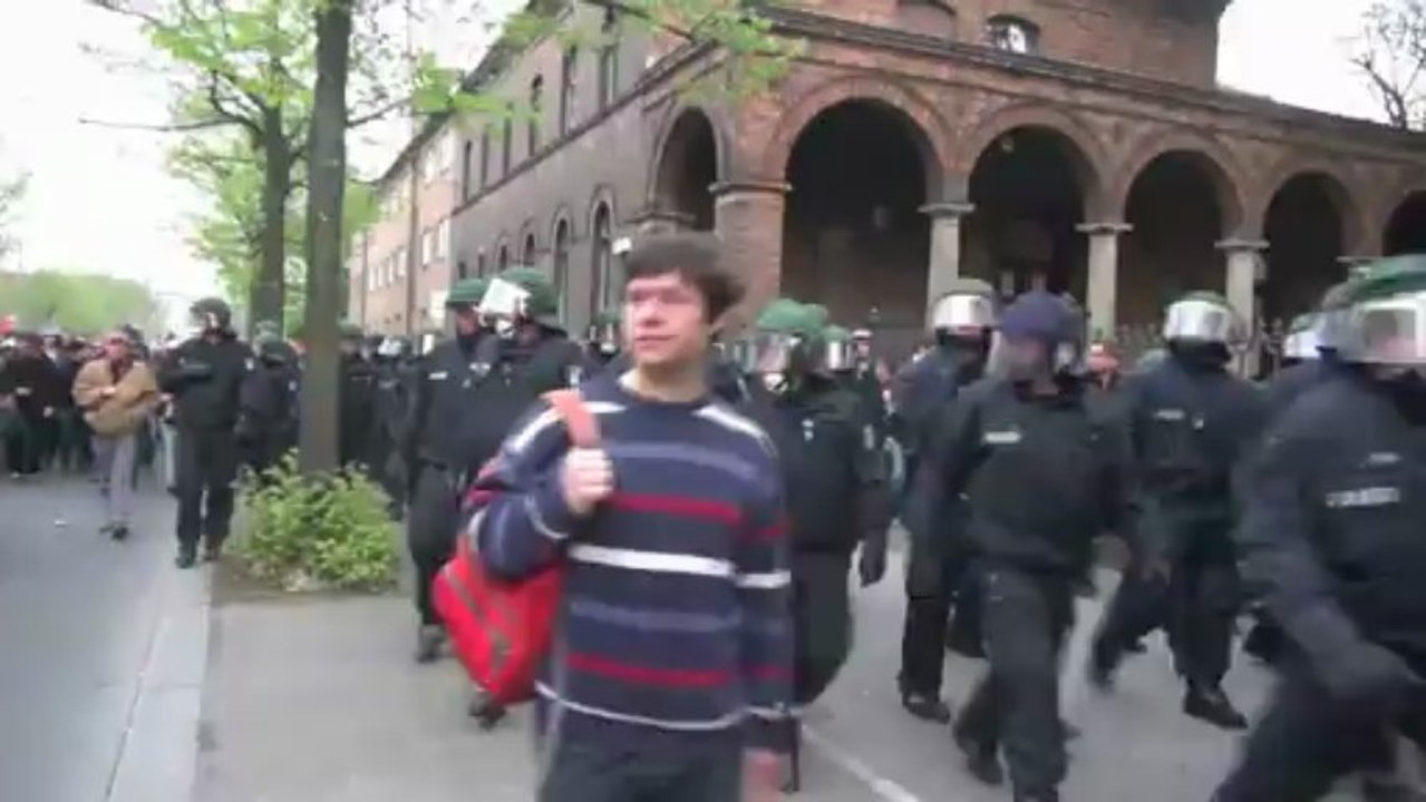 May Day Clashes in Berlin 2013