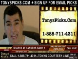 Vancouver Canucks versus San Jose Sharks Pick Prediction NHL Playoff Game 2 Lines Odds Preview 5-3-2013
