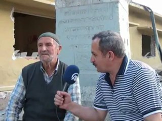 Binanın temelinde cam şişe