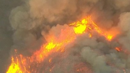Wildfires rage along California coast