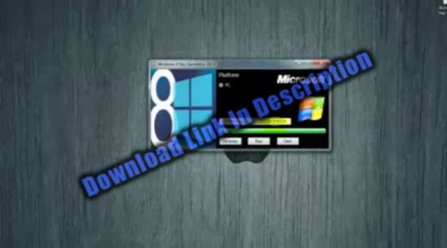 Windows 8 Keygen - Updated 2013 - Key Generator