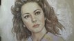 Pastel Portrait Speed Painting