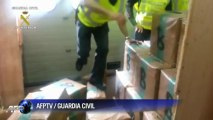 Record 32 tons of hashish seized in Spain