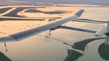 Solar-powered plane sets off on US coast-to-coast trip