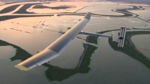 Solar Impulse takes off for flight across United States