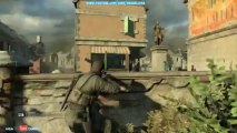 Sniper Elite V2 Saint Pierre DLC Level Gameplay