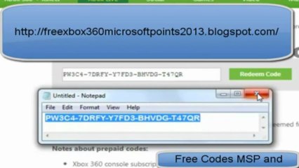 How to get free Microsoft points for xbox live [Free Microsoft Points] [April 2013] -
