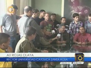 Rector de la Ucsar aseguró que vicerrector administrativo trató de darle "un golpe de Estado"