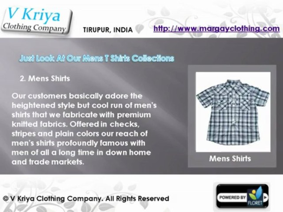 Mens Clothing Manufacturer - Mens Clothing Supplier - Mens Apparel Exporter in India