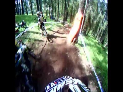 Mathieu Galléan Descente VTT en caméra embarquée
