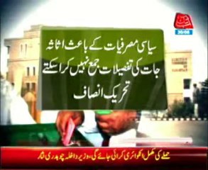 PTI seeks a month to submit statement of accounts to ECP