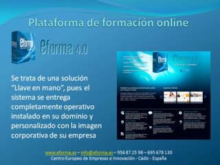 Plataforma de E-learning - Aula virtual - Eforma