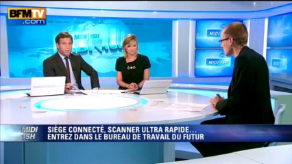 Culture Geek:siège connecté, scanner ultra rapide...entrez dans le bureau de travail du futur! - 28/08