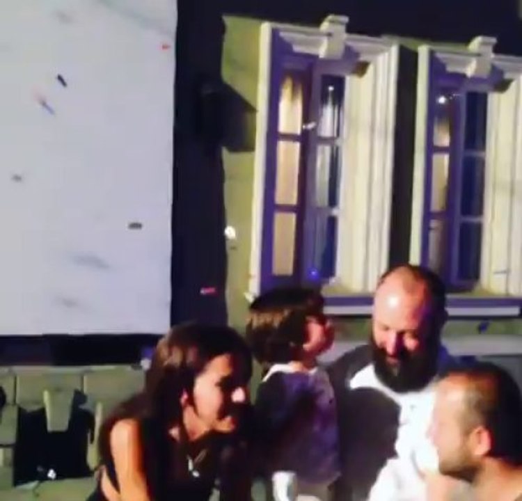 Berguzar Korel surprize Birthday party