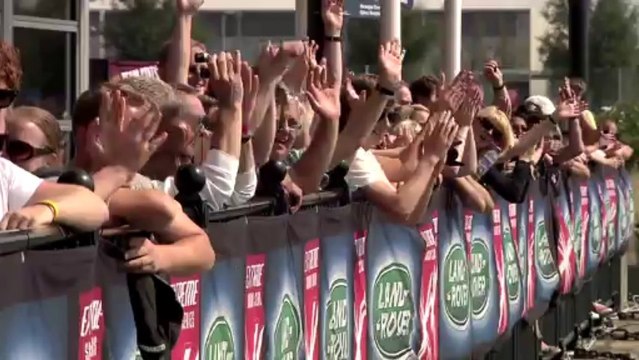 Festival atmosphere for UK round of Extreme Sailing Series Cardiff Presented by Land Rover