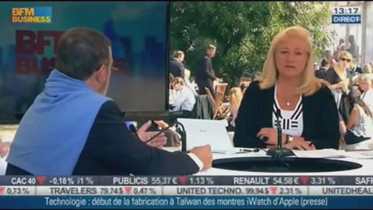 P.A. Gailly, président de la chambre de commerce et d'industrie de région Paris IDF, dans l'invité de BFM Business - 28/08 3/4